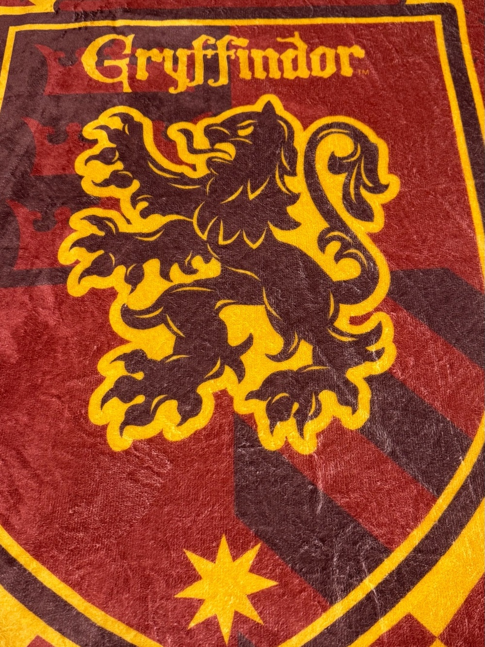 Harry Potter Blanket Gryffindor Silky Touch Super Soft Throw Blanket
